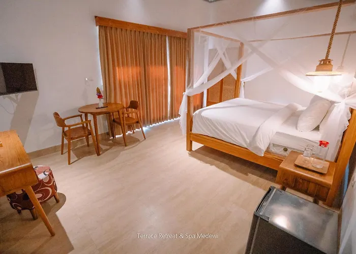 ホテル Terrace Retreat & Medewi